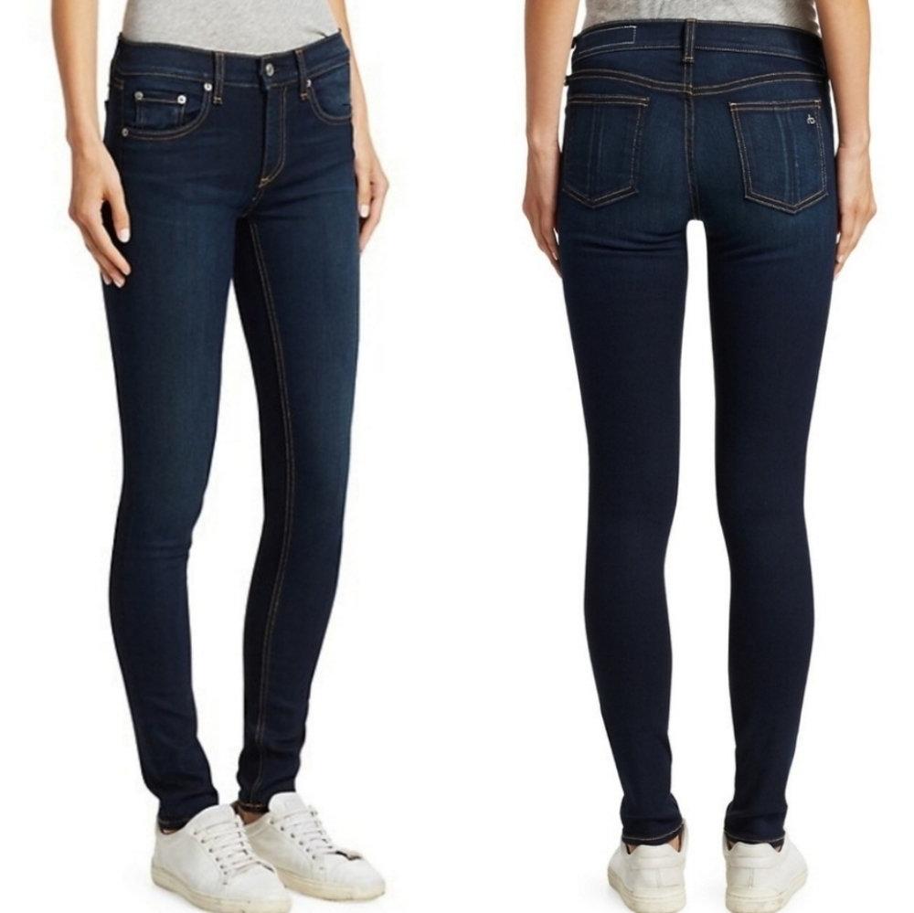 Rag & Bone Heritage Mid-Rise Skinny Jeans 27